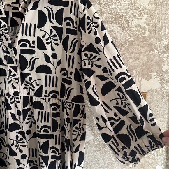 Anthropologie Maeve Bettina 100% cotton Shirt Dress - Picture 6 of 7